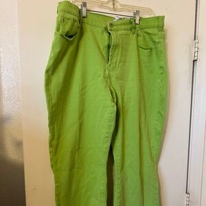 Neon Green Jeans